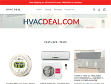 Tablet Screenshot of hvacdeal.com